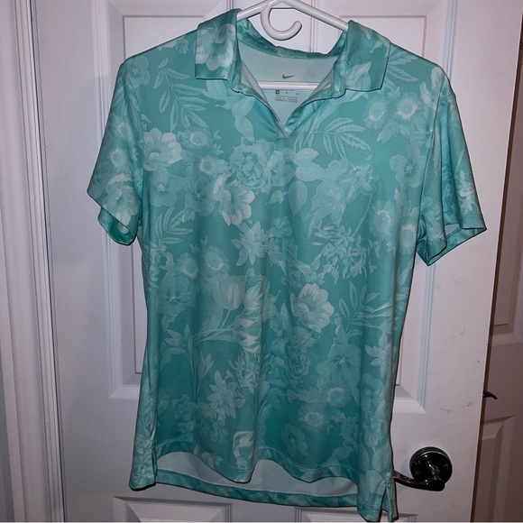 Nike Dri-Fit UV Floral Polo - Picture 1 of 3